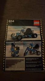 Instructie boek Lego 854 , jaren 80, Kinderen en Baby's, Speelgoed | Duplo en Lego, Ophalen of Verzenden, Gebruikt, Lego