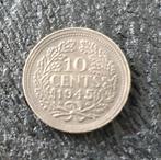 10 cent 1945 P replicaverzamelmunt., Koningin Wilhelmina, 10 cent, Ophalen of Verzenden