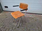 Industrieel Vintage Armstoel Bureaustoel I.g.st. kijk omschr, Ophalen