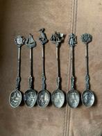 Zilveren Lepels Set van 6, Antiek en Kunst, Ophalen of Verzenden, Zilver