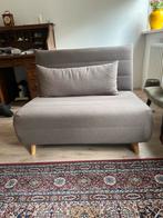 slaapbank 1-persoons Ikea lichtbruin zandkleurig, Ophalen, Zo goed als nieuw, Tweepersoons, 140 cm