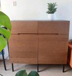 Ikea Klackenäs Buffetkast [bezorgen west-br/Zeeland mogelyk], Ophalen, 100 tot 150 cm, Eikenhout, 25 tot 50 cm