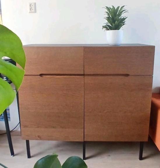 Ikea Klackenäs Buffetkast [bezorgen west-br/Zeeland mogelyk], Huis en Inrichting, Kasten | Dressoirs, 100 tot 150 cm, 25 tot 50 cm