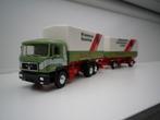 Herpa MAN F90 wisselbak huifcombinatie Wandt Spedition, Ophalen of Verzenden, Gebruikt, Bus of Vrachtwagen, Herpa
