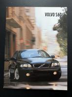 Brochure VOLVO S60 + prijslijst 2001 (Duits), Verzenden, Zo goed als nieuw, Volvo