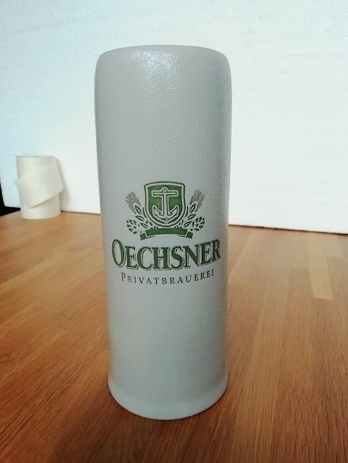 Bierpul 0,5 liter,  Privat Brauerei Oechsner, Verzamelen, Biermerken, Ophalen of Verzenden, Nieuw, Pul(len), Overige merken