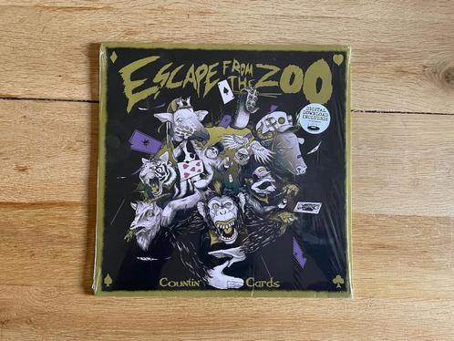 Escape From The Zoo – Countin Cards Punk Fat Wreck LP folk, Cd's en Dvd's, Vinyl | Rock, Zo goed als nieuw, Alternative, 12 inch