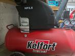 kelfort KEL-50/2.5 compressor, Doe-het-zelf en Verbouw, Compressors, Ophalen, Gebruikt, 6 tot 10 bar, 25 tot 100 liter