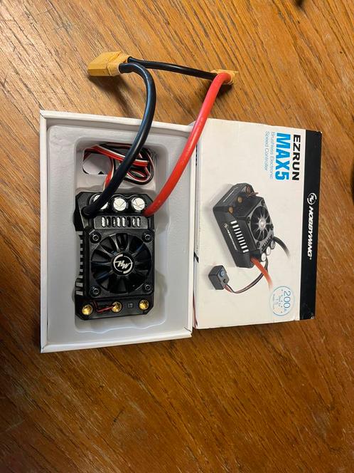 Hobbywing max 5 esc, Hobby en Vrije tijd, Modelbouw | Radiografisch | Auto's, Zo goed als nieuw, Onderdeel, Elektro, Overige schalen