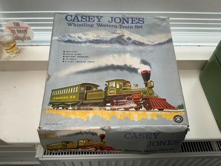 Blikken trein, Antiek en Kunst, Antiek | Speelgoed, Ophalen of Verzenden