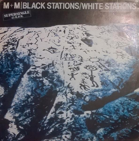 M+M - Black Stations,White Stations (Maxi Single), Cd's en Dvd's, Vinyl Singles, Gebruikt, Maxi-single, 12 inch, Ophalen of Verzenden