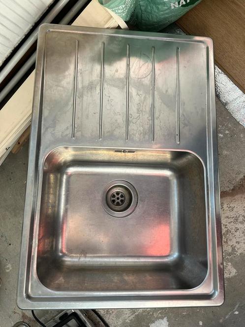 Keuken wasbak, Huis en Inrichting, Keuken | Keukenelementen, Gebruikt, Minder dan 100 cm, 50 tot 100 cm, Minder dan 25 cm, Grijs