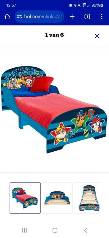 Paw Patrol peuterbed beschikbaar voor biedingen