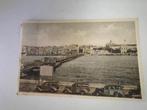 Antieke ansichtkaart. Pontjesbrug Willemstad Curacao., Ophalen, 1920 tot 1940, Ongelopen, Buiten Europa