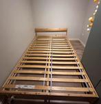 Ikea Neiden bedframe 140x200 + lattenbodem, Ophalen, Bruin, Tweepersoons, 140 cm