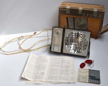 Infrarood apparaat vintage/retro, Philips Sunlamp de luxe  beschikbaar voor biedingen