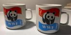 2 Mokken van WWF 1962–1992. Hoogte 8 cm., Huis en Inrichting, Verzenden, Zo goed als nieuw, Porselein, Overige stijlen