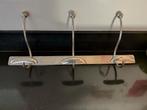 Vintage Franse kapstok art deco stijl jaren 50, Wandkapstok, Ophalen of Verzenden, Zo goed als nieuw, Minder dan 100 cm