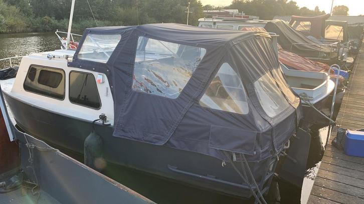 Doerak 600 in de basis oke voor het mooie keertje schilderen, Watersport en Boten, Motorboten en Motorjachten, Gebruikt, Staal