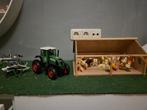 Houten Boerderij met Dieren en Tractor, Ophalen of Verzenden, Zo goed als nieuw, Jongen of Meisje