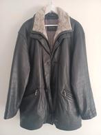 Leren Herenjas., Kleding | Heren, Bruin, Maat 48/50 (M), Ophalen of Verzenden, Gedragen