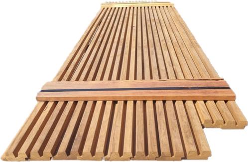 2.14 m2 dubbel rhombus  - hardhout - nr: HP319, Tuin en Terras, Palen, Balken en Planken, Nieuw, Planken, 250 cm of meer, Hardhout