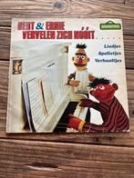 Bert & Ernie vervelen zich nooit lp / sesamstraat, Cd's en Dvd's, Vinyl | Kinderen en Jeugd, Gebruikt, Ophalen