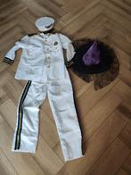 Kapitein outfit en heksenhoed carnaval maat 158, Ophalen, Zo goed als nieuw, 158 t/m 164, Jongen of Meisje