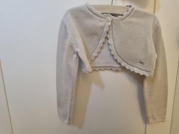 Goudkleurig bolero vestje van Mayoral maat 98 beschikbaar voor biedingen