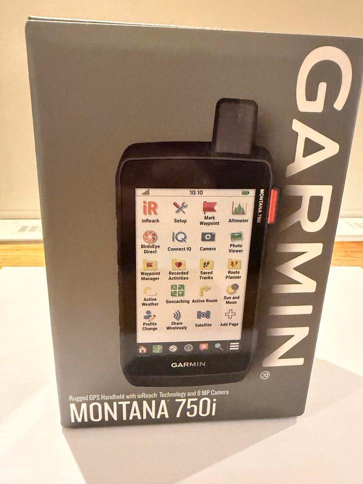 Garmin Montana 750i GPS Navigatie (nieuw), Sport en Fitness, Bergsport en Wandelen, Nieuw, Navigatie of Gps, Ophalen of Verzenden