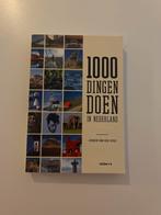 1000 Dingen Doen in Nederland - Reisgids, Ophalen of Verzenden, Reisgids of -boek, Benelux, Gelezen