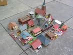 Scenery voor modelspoorbaan H0 – 19 verschillende huisjes., Hobby en Vrije tijd, Modeltreinen | H0, Overige merken, Gebruikt, Gelijkstroom of Wisselstroom