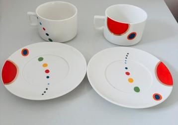 2 Artihove koffie koppen Corry Ammerlaan beschikbaar voor biedingen