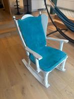 Schommelstoel, Huis en Inrichting, Stoelen, Ophalen, Gebruikt, Wit, Eén