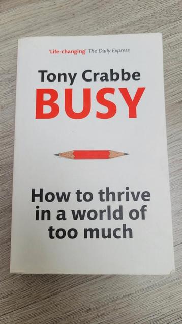 Tony Crabbe - Busy: How to Thrive in a World of Too Much  beschikbaar voor biedingen