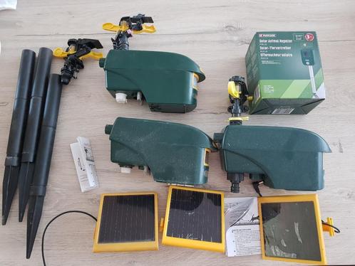Kattenverjager Reigerverjager 4x (zonnenenergie), Tuin en Terras, Bestrijdingsmiddelen, Zo goed als nieuw, Ongediertebestrijding