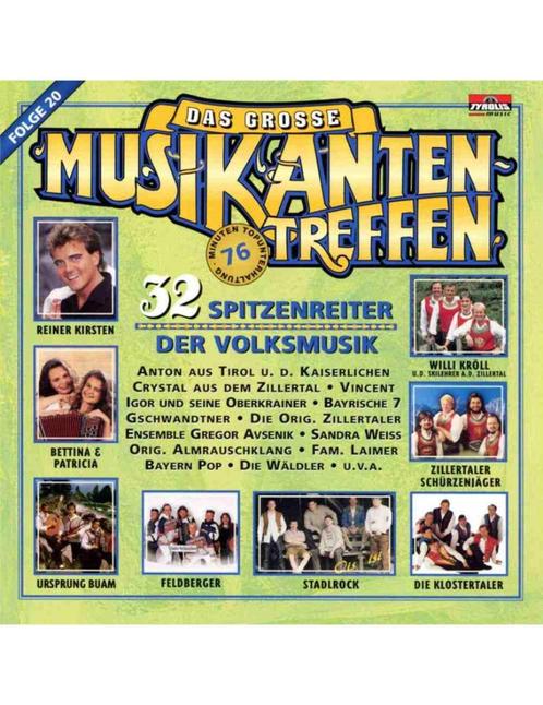 Das grosse Musikantentreffen - Folge 20  Originele CD Nieuw., Cd's en Dvd's, Cd's | Schlagers, Ophalen of Verzenden