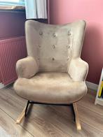 Velvet schommelstoel, Ophalen, Minder dan 50 cm, Minder dan 75 cm, Zo goed als nieuw