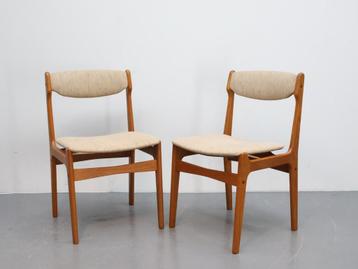 Vintage eetkamerstoelen | Findahl's møbler | teak  |  beschikbaar voor biedingen