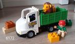 Zoo truck / dierentuin vrachtwagen - complete set 6172, Kinderen en Baby's, Speelgoed | Duplo en Lego, Ophalen of Verzenden, Zo goed als nieuw