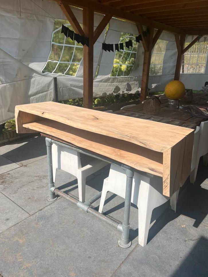 Tv meubel, Huis en Inrichting, Kasten | Televisiemeubels, Nieuw, Minder dan 100 cm, 100 tot 150 cm, 25 tot 50 cm, Teakhout, Overige houtsoorten