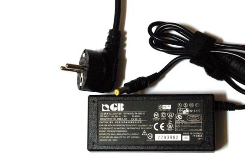 Laptop adapter GBA03 19V, 3.42A, 5.5x1.7 mm, Computers en Software, Laptop-opladers, Nieuw, Ophalen of Verzenden