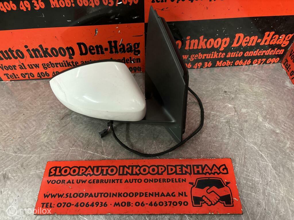 Volkswagen Polo 6R ('09-'14) Buitenspiegel Rechts - LB9A, Auto-onderdelen, Spiegels, Gebruikt, Ophalen of Verzenden