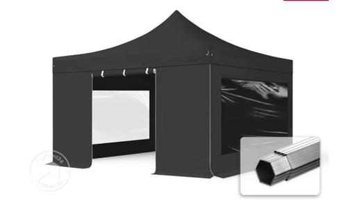 TE HUUR Partytent 4x4 met zijwanden, Tuin en Terras, Partytenten, Nieuw, Partytent, Minder dan 5 meter, Minder dan 4 meter, Ophalen of Verzenden