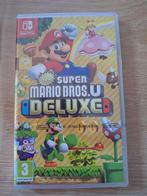 New Super Mario Bros U Deluxe - Switch 1-2 -Nieuw en Geseald, Nieuw, Ophalen of Verzenden, Platform, 3 spelers of meer