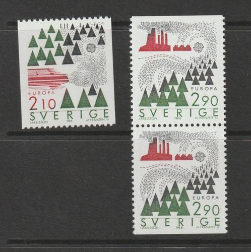 TSS Kavel 1120073 Zweden Europa pf minr 1379-1380 Mooi kavel, Postzegels en Munten, Postzegels | Europa | Scandinavië, Postfris