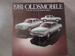 Oldsmobile 1981autofolder, Cutlass, Omega, Boeken, Auto's | Folders en Tijdschriften, Overige merken, Ophalen of Verzenden, Zo goed als nieuw