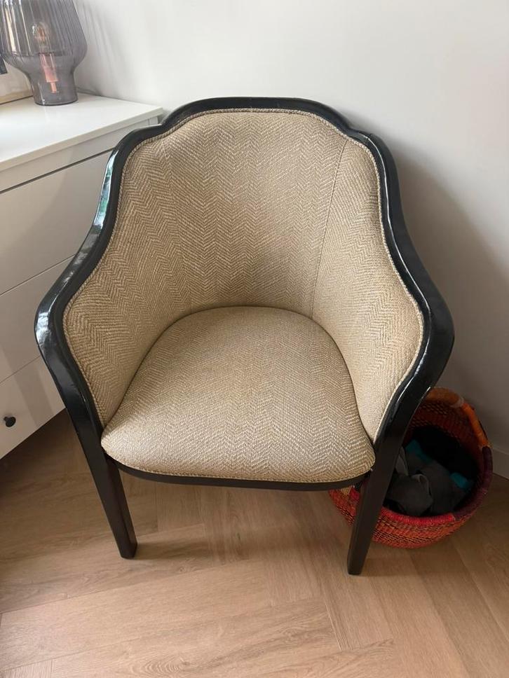 Vintage chair from Singapore - Raffles Hotel, Huis en Inrichting, Fauteuils, Zo goed als nieuw, 75 tot 100 cm, Ophalen