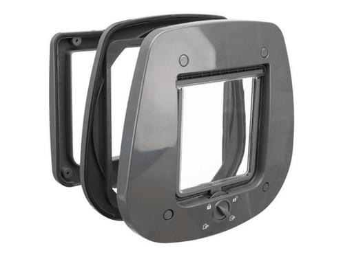 Kattenluik grijs voor in glas nu van € 24,99 voor € 10,-, Dieren en Toebehoren, Katten-accessoires, Nieuw, Ophalen of Verzenden