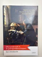 Effectonderzoek in de gedragswetenschappen, Garant, Zo goed als nieuw, Alpha, HBO